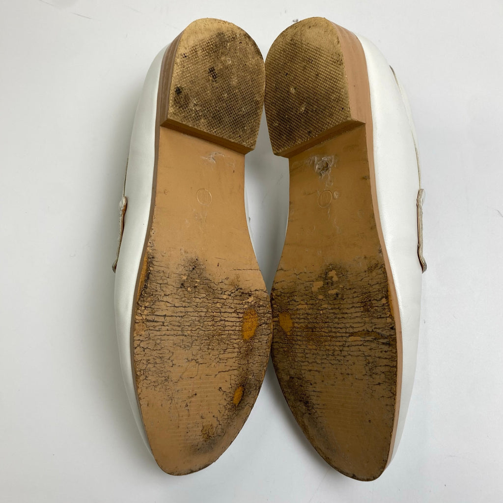 un/neu アンノイ / コインローファー ホワイト SIZE:M