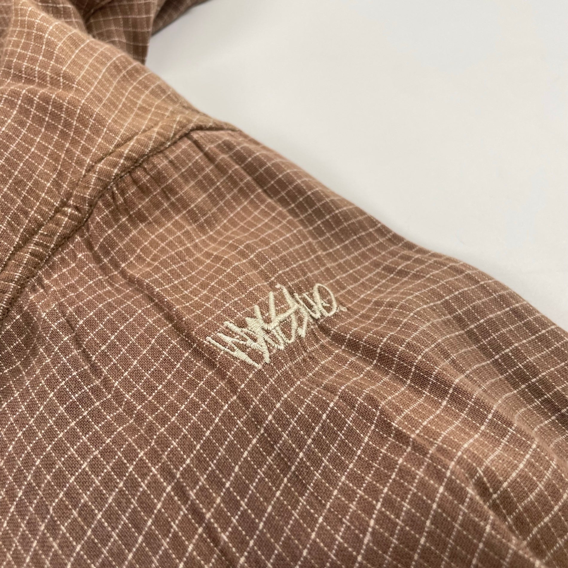 MOSSIMO / 90-00s チェックオープンカラーシャツ SIZE:M