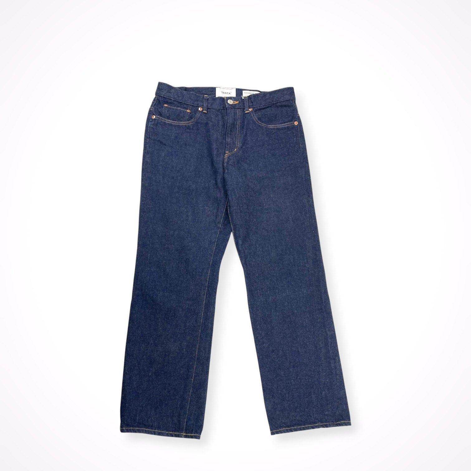 YAECA / パイプドステムデニム 参考定価：20,000+tax SIZE：32