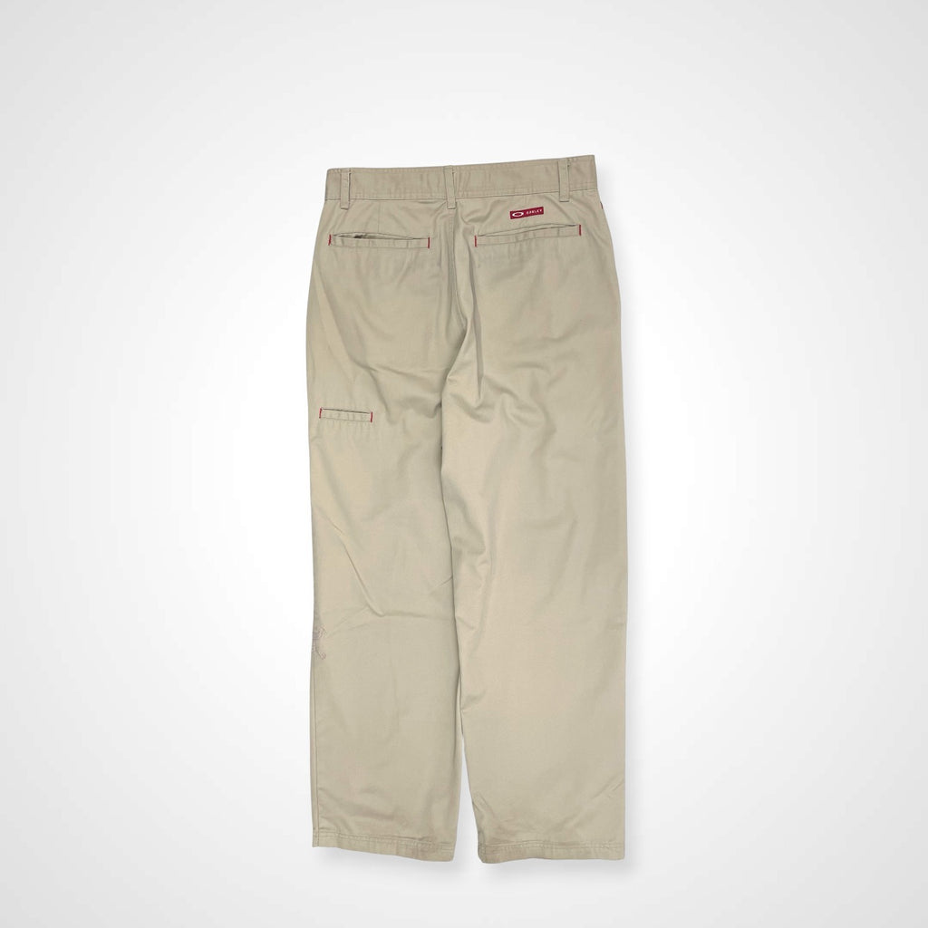 OAKLEY オークリー / 00s ワイドストレートパンツ ベージュ SIZE:W32