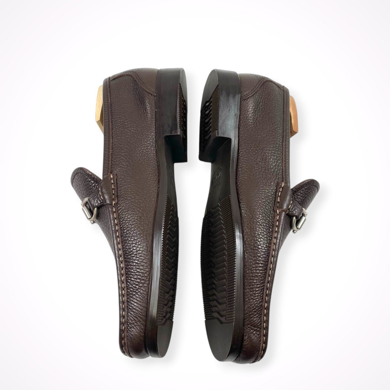 SALVATORE FERRAGAMO / ガンチーニローファー オールソール済  参考定価：70,000程度 SIZE:8 1/2
