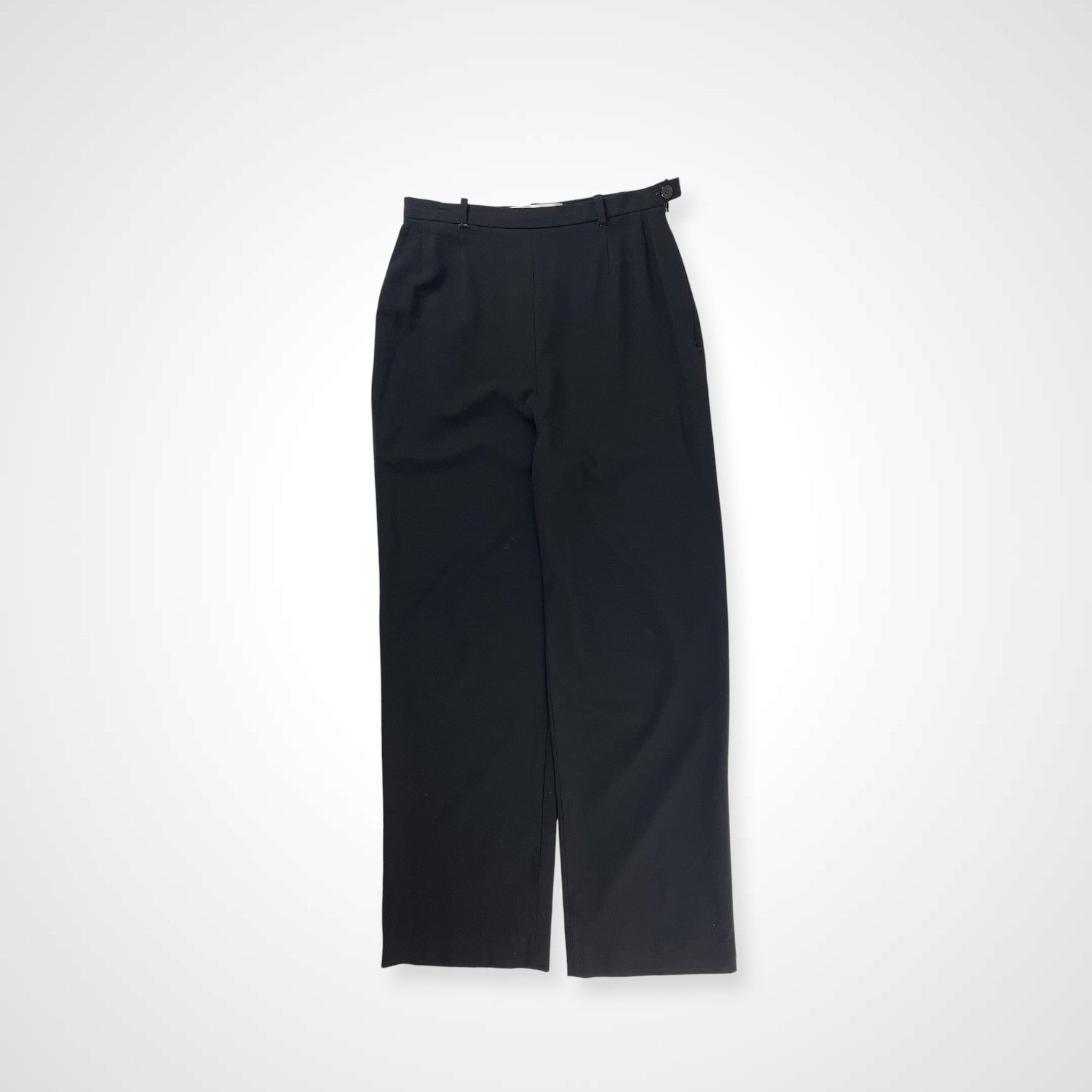 MaxMara マックスマーラ / LYCRAバージンウールMIXストレッチスラックス MADE IN ITALY SIZE:W66