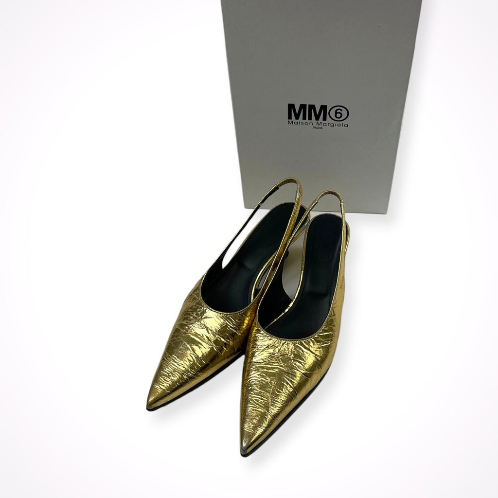 MM6 / ポインテッドサンダル 参考定価：75,000程度 SIZE:36