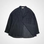 ancellm アンセルム / WOOL KERSEY TAILORED SHIRT ウールカルゼ テーラード シャツ 25AW SIZE：2