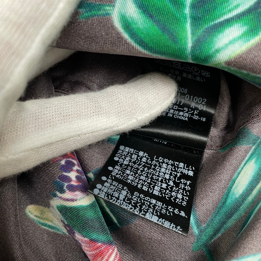 CABaN キャバン / シルクツイルIBIZAプリントシャツ 参考定価：43,000+tax SIZE:S