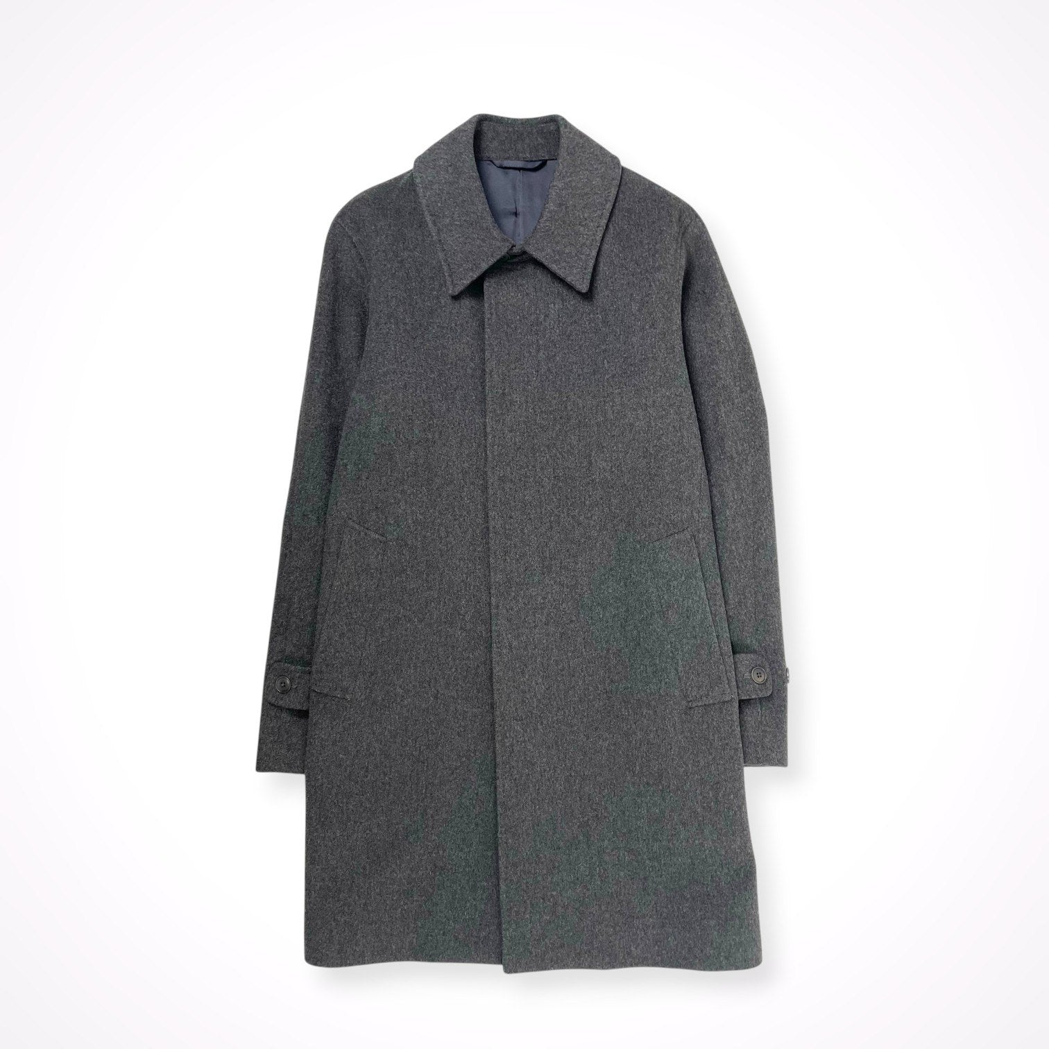 Loro Piana × SHIPS / STORM SYSTEMドスキン ステンカラーコート 参考定価：55,000+tax SIZE:L