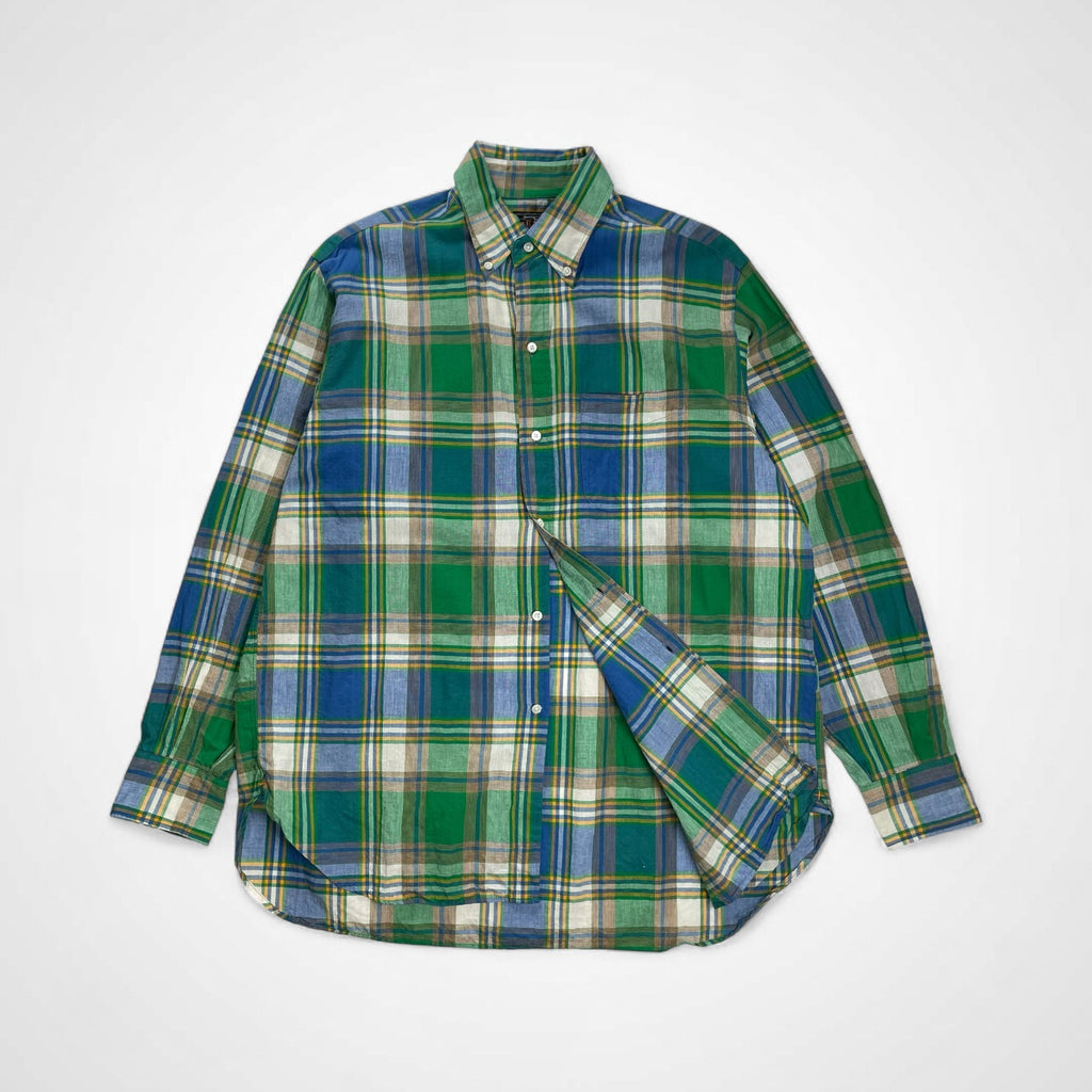 BEAMS PLUS ビームスプラス / BD MADRAS マドラスチェック ボタンダウンシャツ 参考定価：14,000+tax SIZE:M