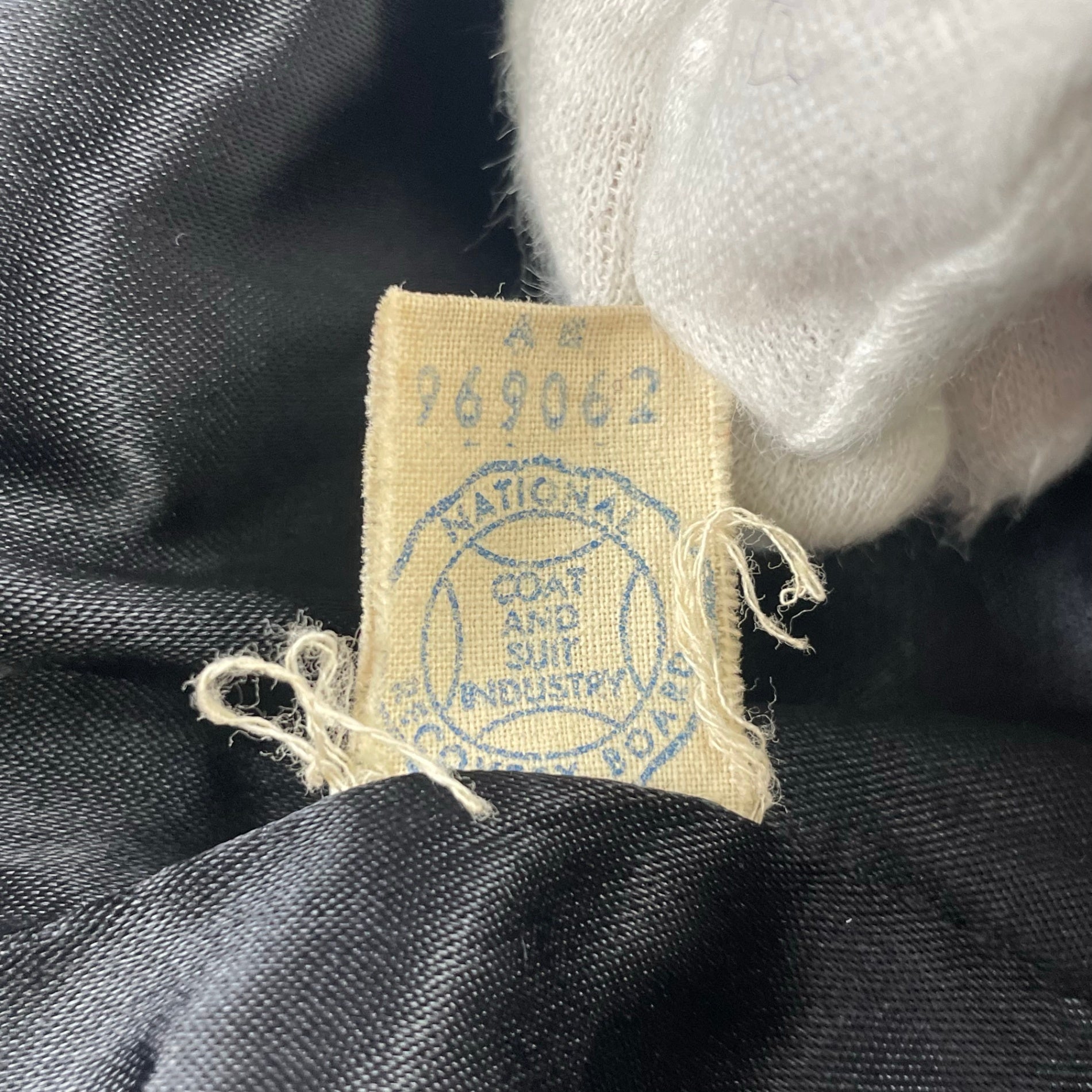 30s VINTAGE ヴィンテージ / 1933-35 Dress Coat NRA LABEL MADE IN USA