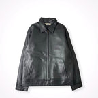 Backers / フェイクレザー ジップアップジャケット SIZE:L