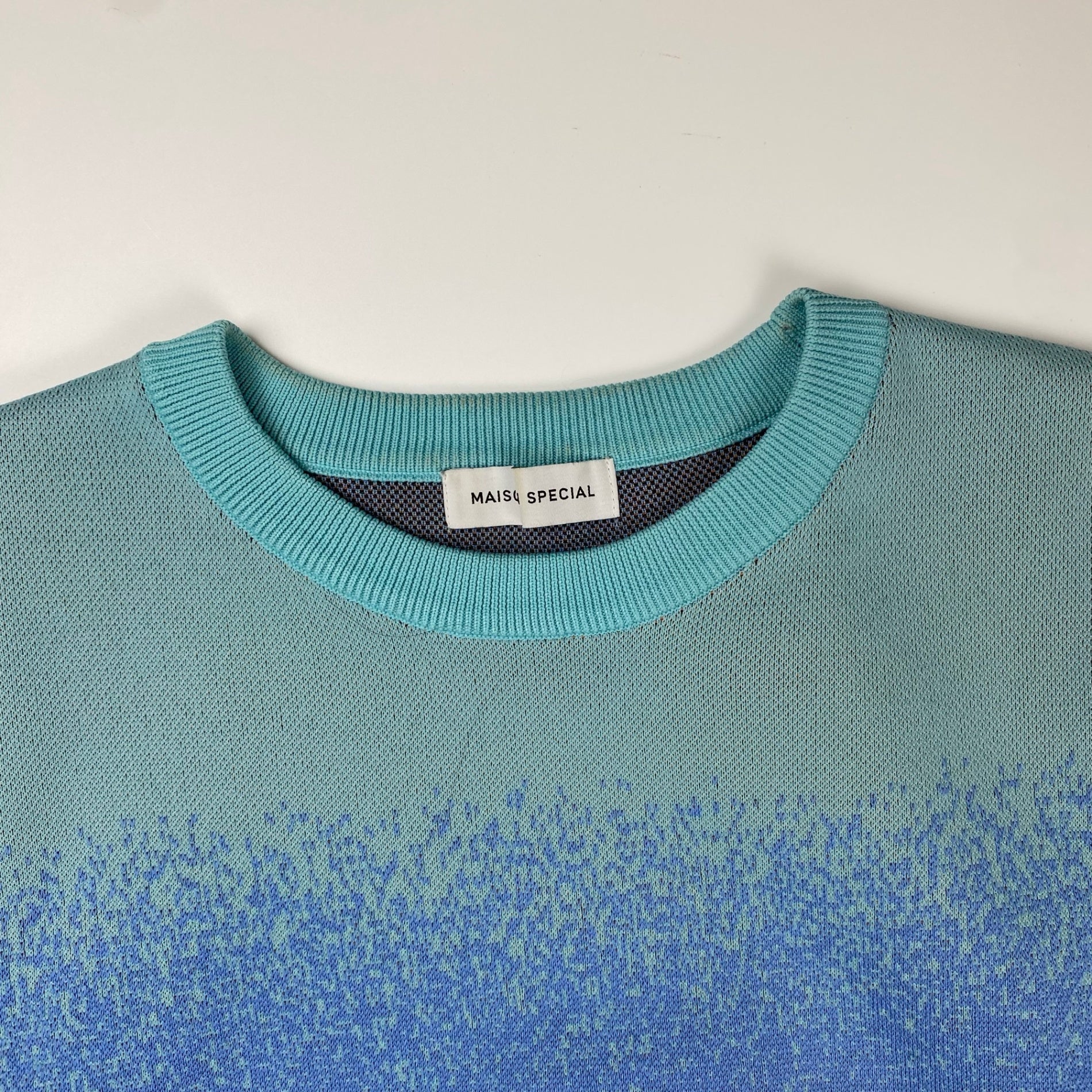 MAISON SPECIAL メゾンスぺシャル / ランドスケープニットトップス 参考定価：18,000+tax SIZE:FREE