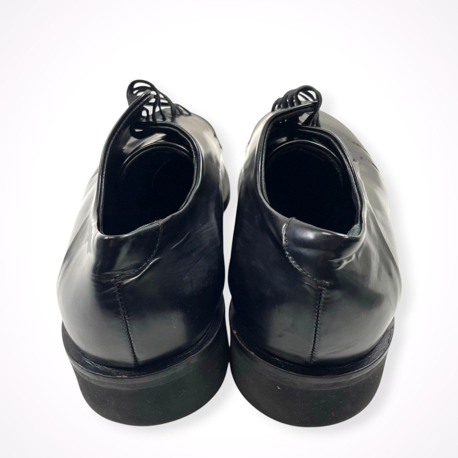 ARMANI COLLEZIONI / プレーントゥシューズ 参考定価：70,000程度 SIZE:25.5cm