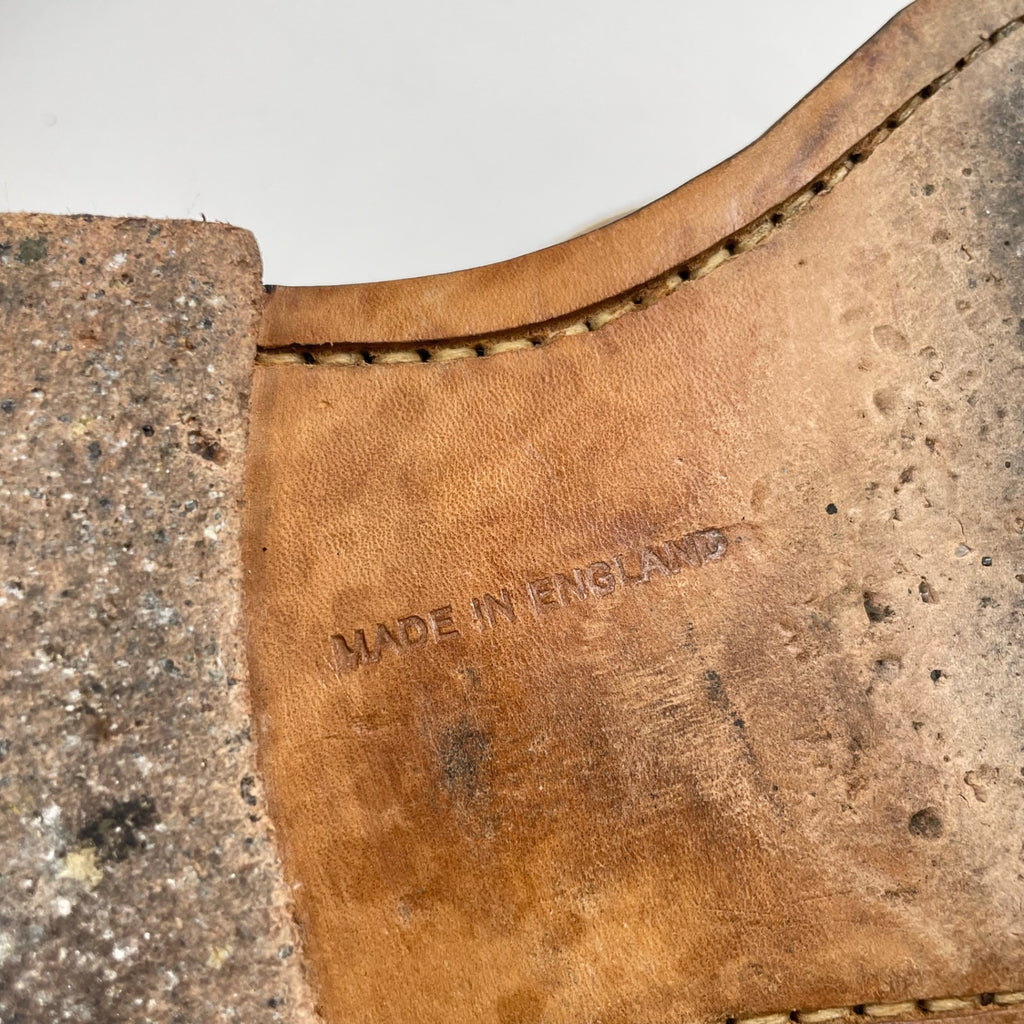 Tricker's トリッカーズ / BOURTON COUNTRY BOOTS 2トーンウイングチップ キャンバス×レザー SIZE：9(27.5cm程度)