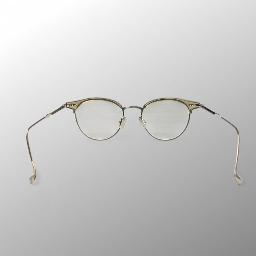 【美品】 ISSEY MIYAKE × 金子眼鏡 / BROW BOSTON Ⅷ ボストン型 クリアアイブロウ 度なしクリアレンズ 参考定価：60,000+tax