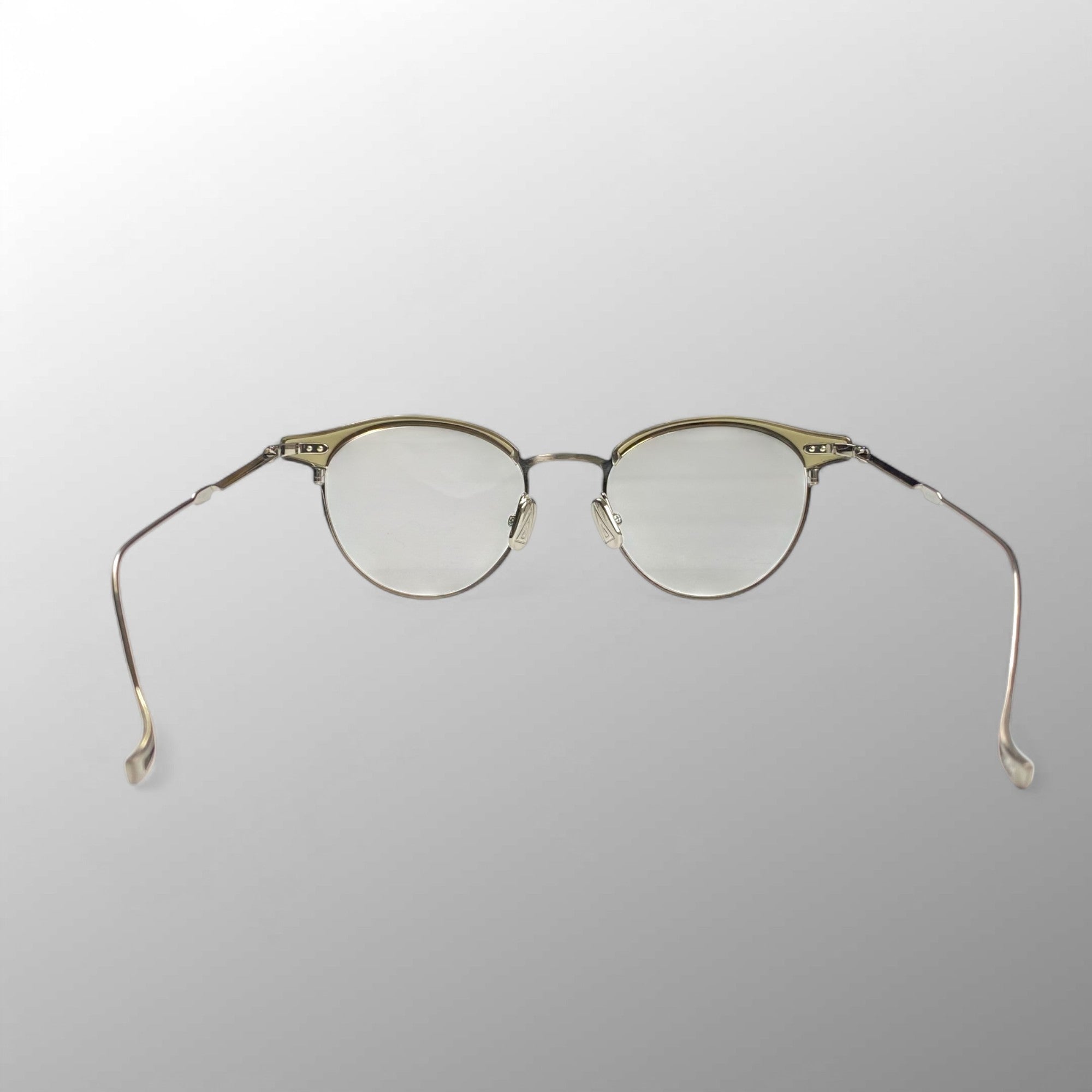 【美品】 ISSEY MIYAKE × 金子眼鏡 / BROW BOSTON Ⅷ ボストン型 クリアアイブロウ 度なしクリアレンズ 参考定価：60,000+tax