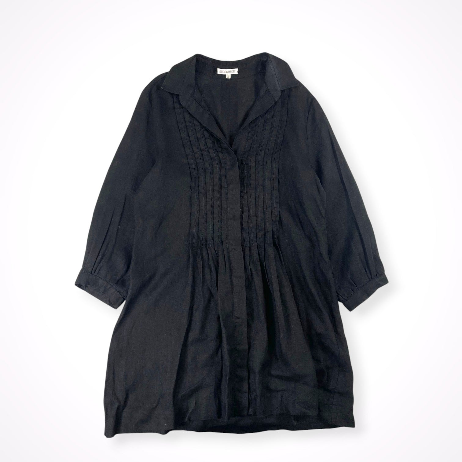 NARA CAMICIE / リネンシャツワンピース 参考定価：30,000程度 SIZE:2