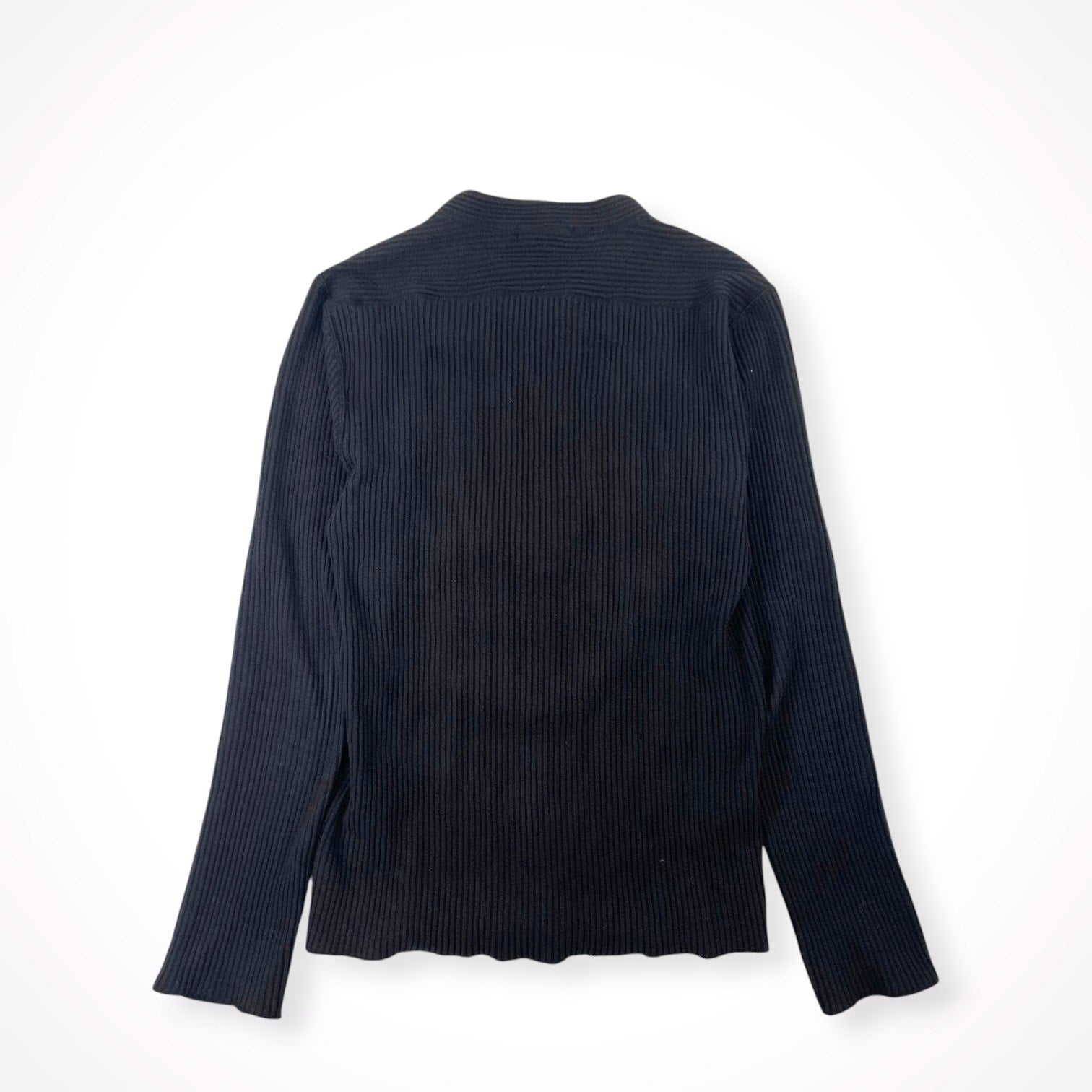bajra / ヘンリーネックリブニット 参考定価：28,000程度 SIZE：FREE