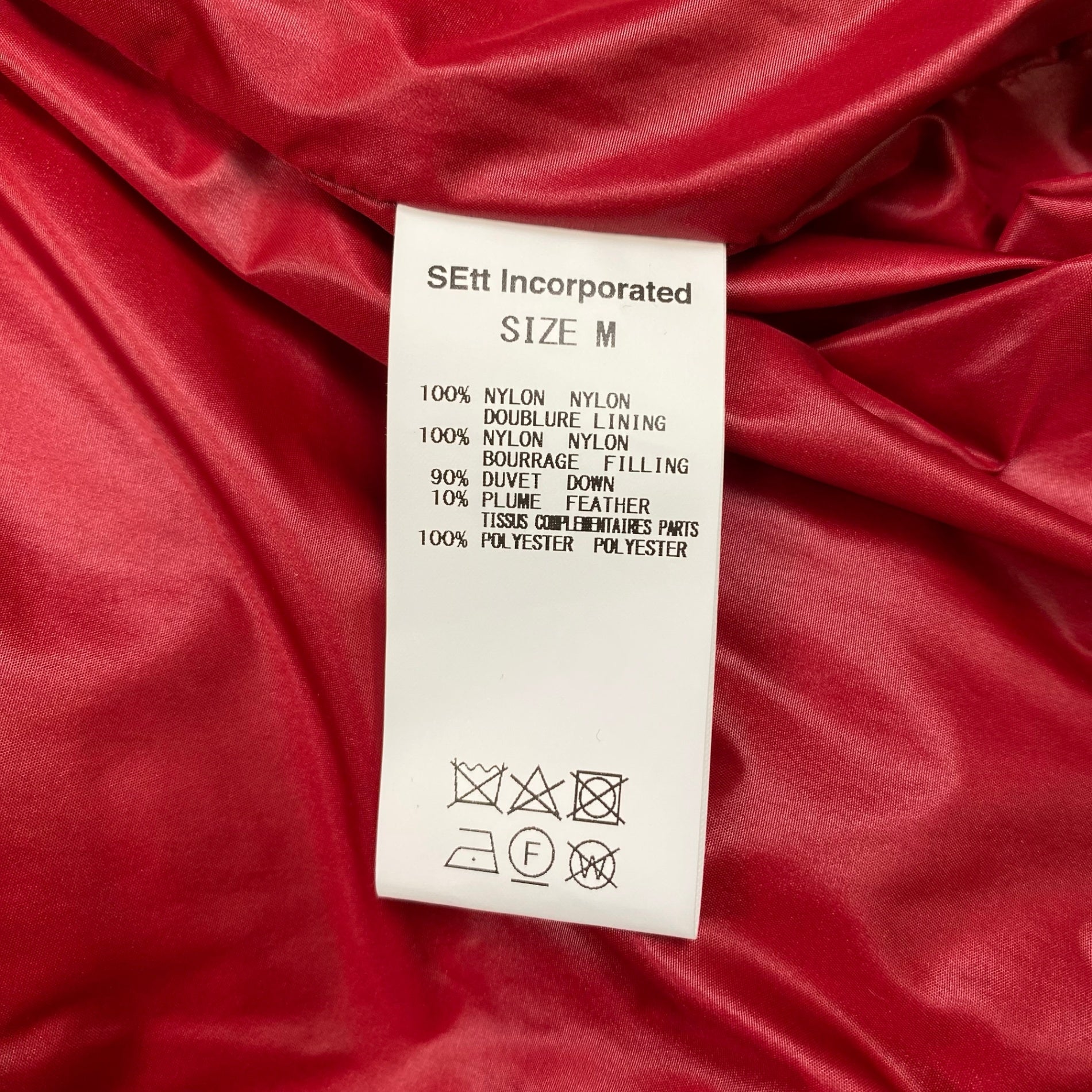 MOUNTAIN RESEARCH × BEAMS PLUS / 別注 Folks Puff Jacket ダウンジャケット タグ付 バーガンディ 参考定価：90,000+tax SIZE:M