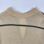 TAN / チェックラインブラウス 参考定価：37,000程度 SIZE:FREE