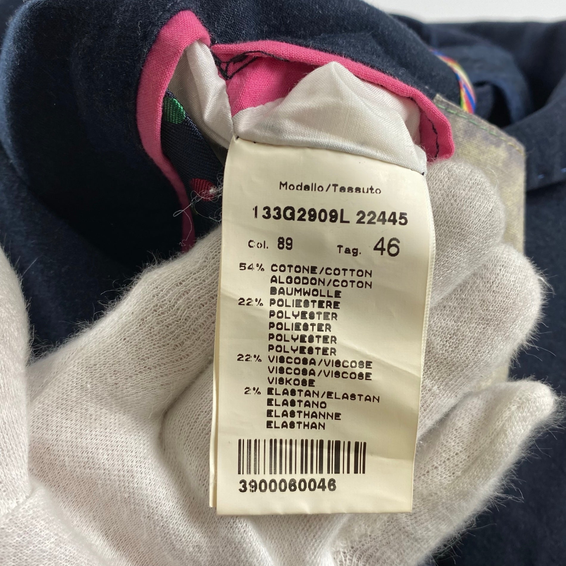 MANUEL RITZ マニュエル リッツ / ステッチ エルボーパッチ ジャケット デザイン LEON 伊勢丹取り扱い SIZE:46