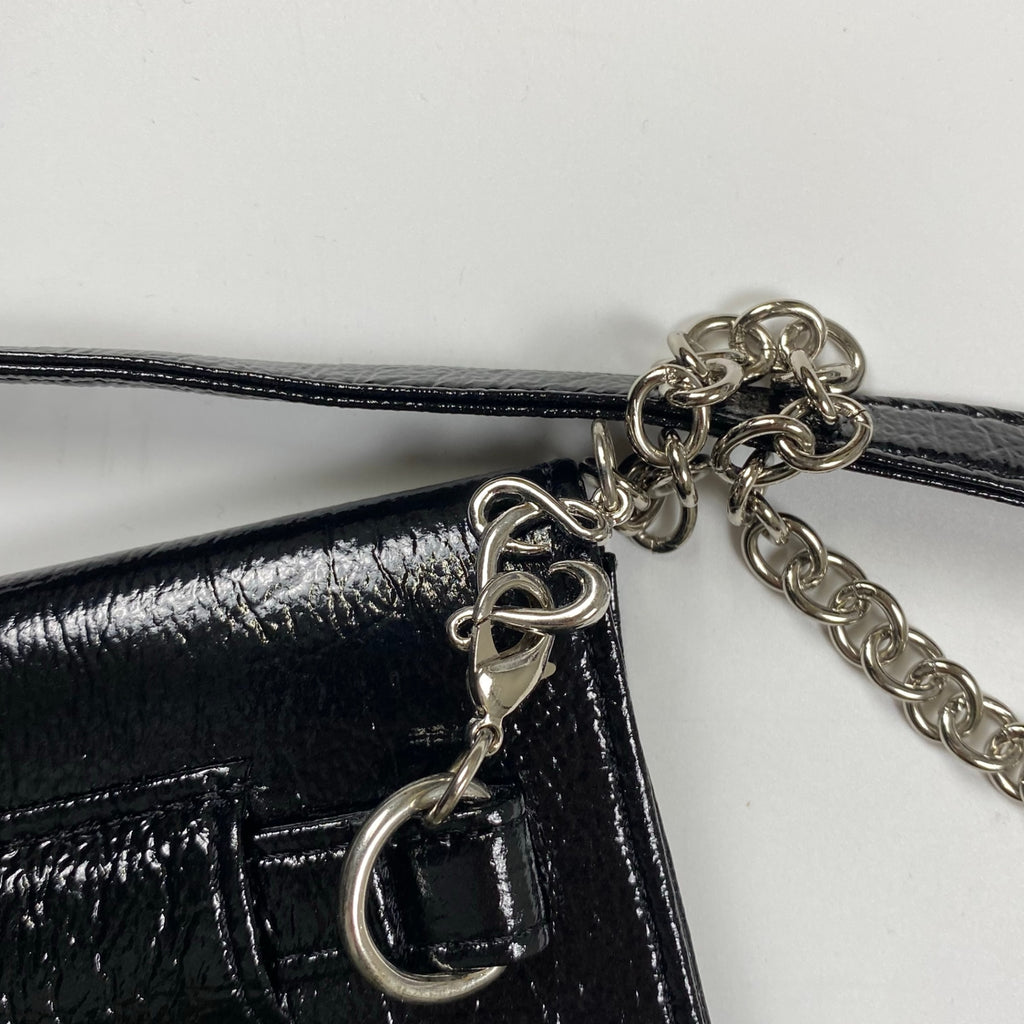 the Virgins ザ バージンズ / チェーンデザインウエストポーチ ボディバッグ ブラック