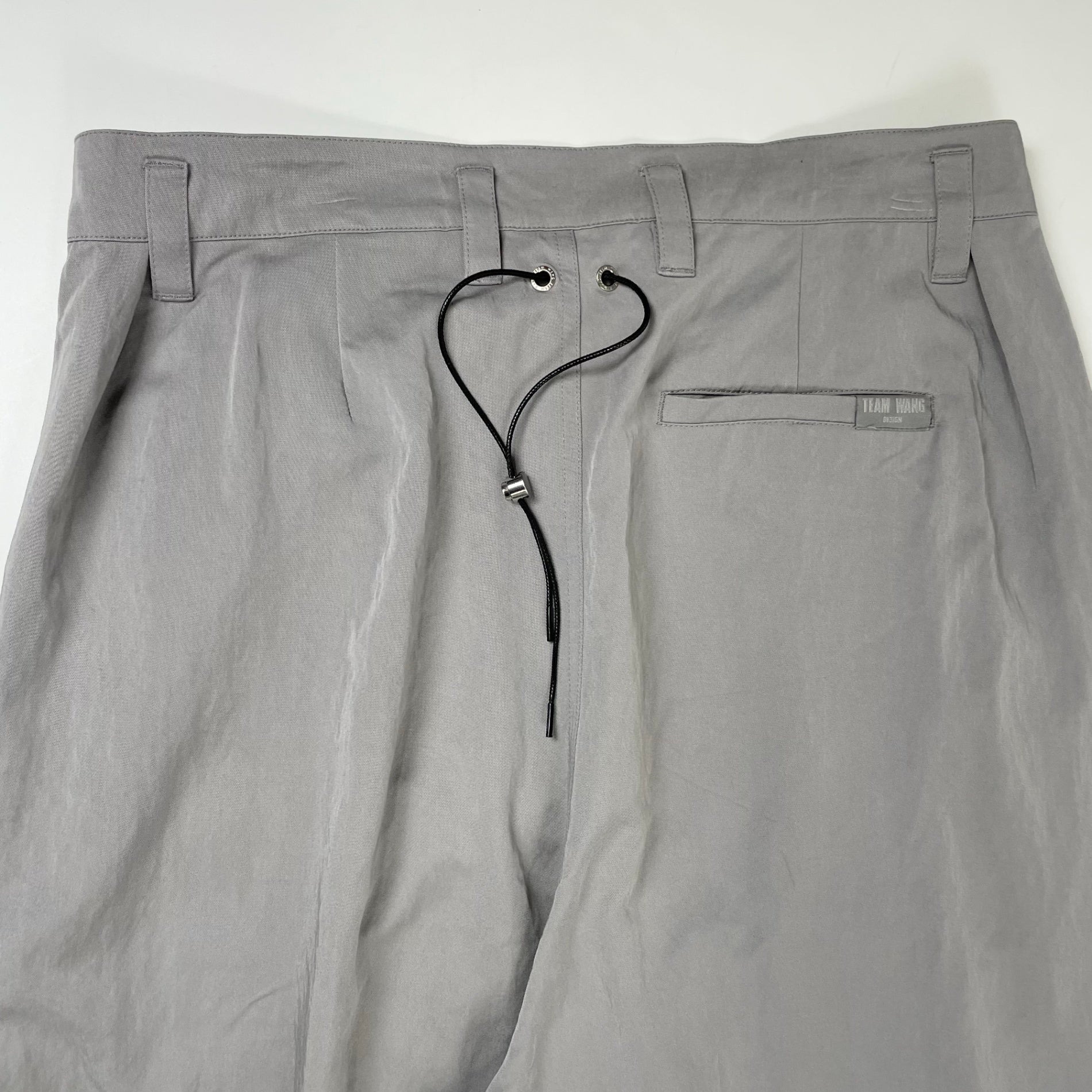 TEAM WANG design / 2タックバックストラップパンツ 参考定価：45,000程度 SIZE:1