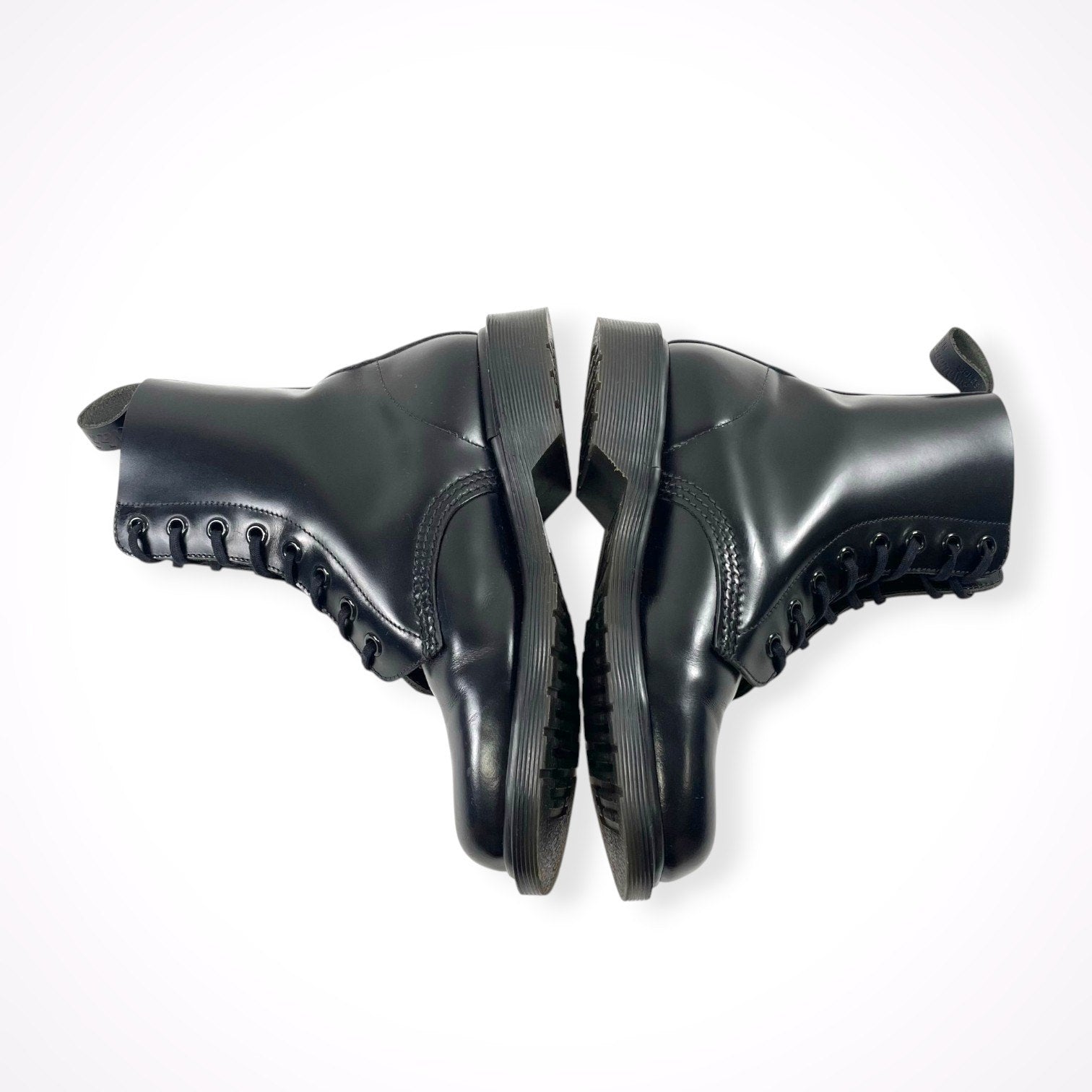 Dr. Martens / 英国製 PASCALブーツ オールブラック  Pascal Boanil Brush 参考定価：50,000程度 SIZE:UK3