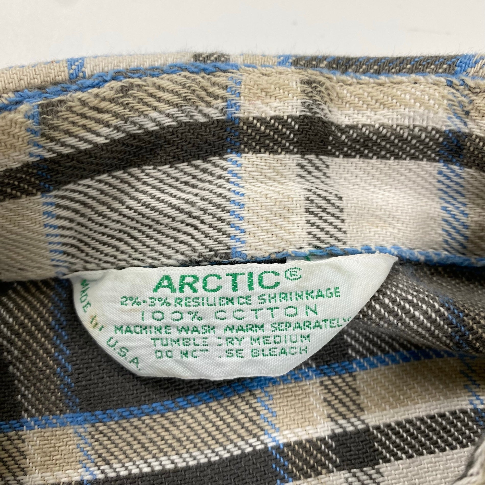 6-70s VINTAGE ヴィンテージ / フランネルネルシャツ 好配色 USA製 SIZE:S程度