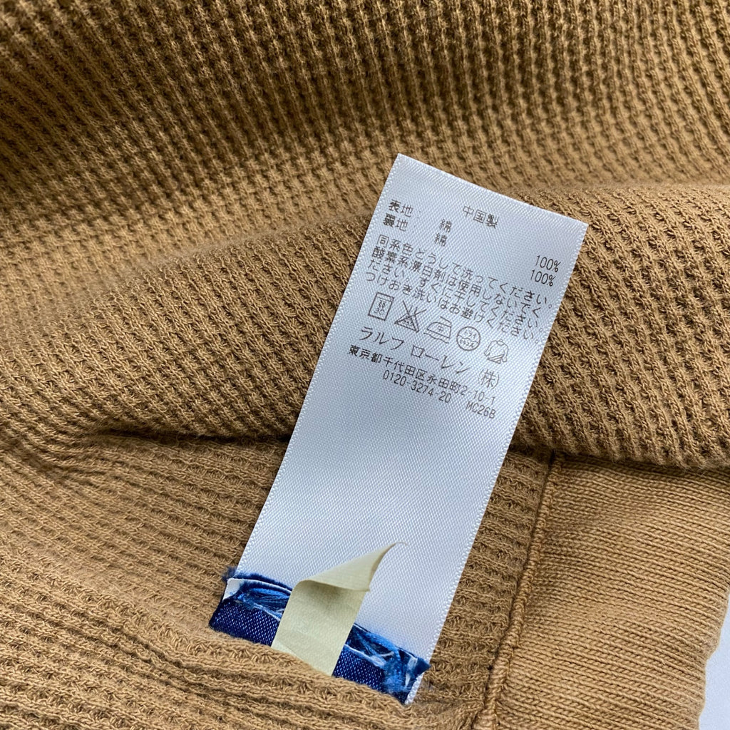 Polo by Ralph Lauren ポロ バイ ラルフローレン / モーターサイクルジャケット N-3B 裏サーマル ブラウン SIZE:S