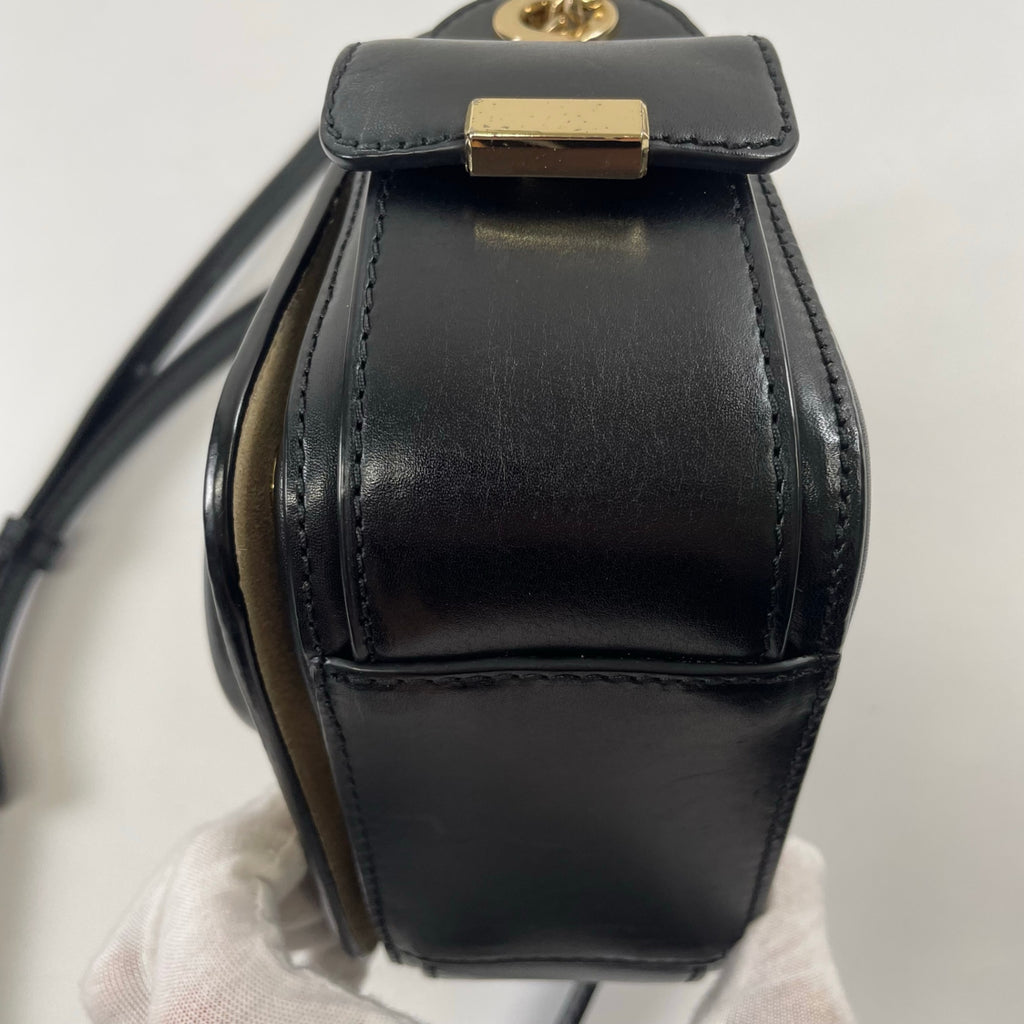 MICHAEL MICHAEL KORS / チェーンショルダー カメラバッグ ブラック 参考定価：42,000程度
