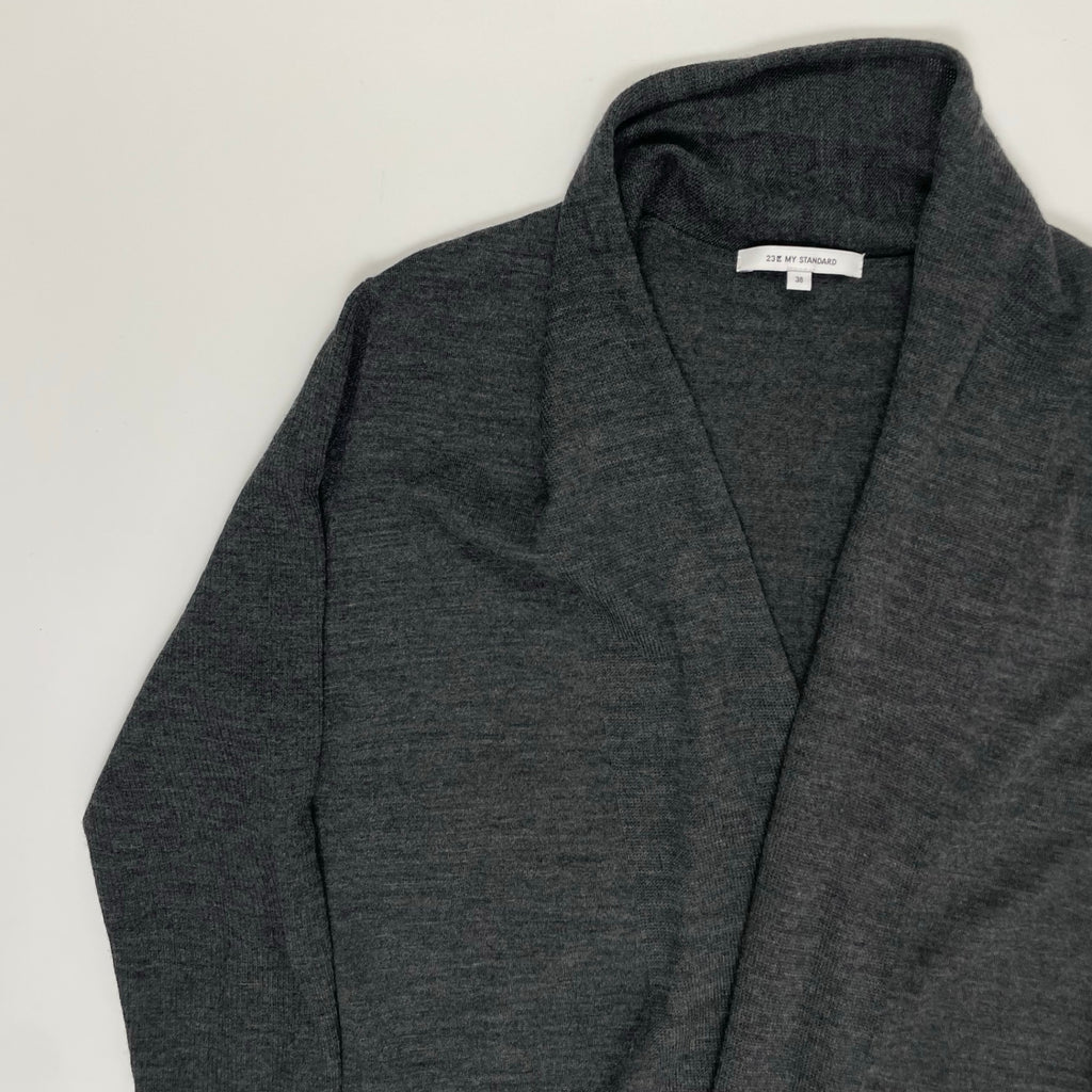 23区 MY STANDARD / 【洗える】サステナブルウールショールカラーカーディガン 参考定価：21,000+tax SIZE:9